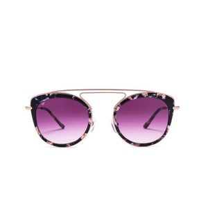 Tortoise Round Aviator Sunglasses